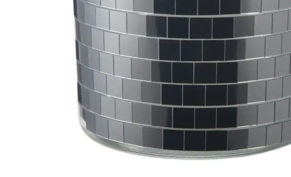Teelichtglas Mosaik, Detailansicht