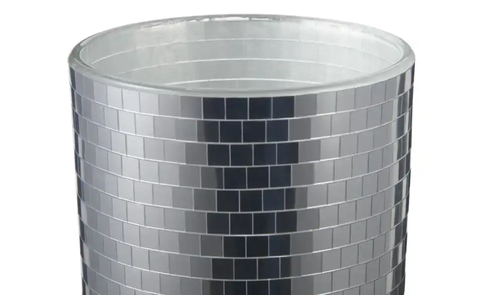 Teelichtglas Mosaik, Detailansicht