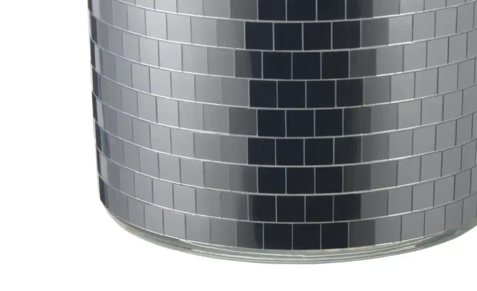 Teelichtglas Mosaik, Detailansicht