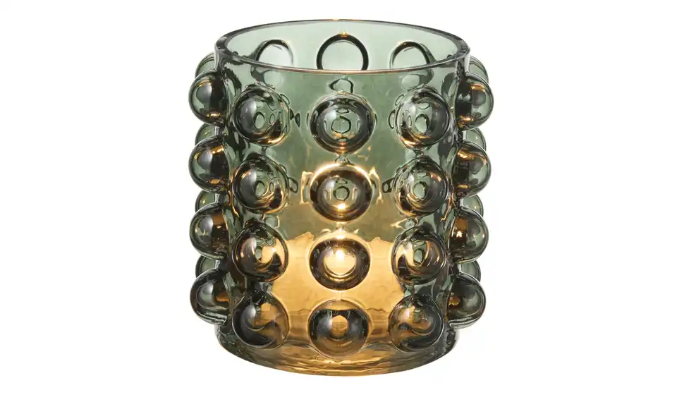 Windlicht Bubble, Beleuchtet
