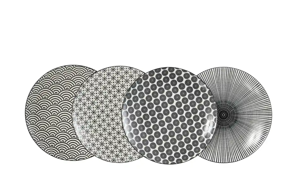 KHG Dessertteller Vario 4er Set, in Wohnsituation