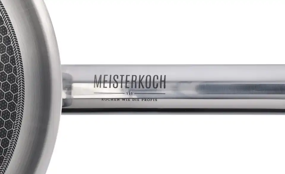Meisterkoch Edelstahlpfanne RHOMBUS, Detailansicht
