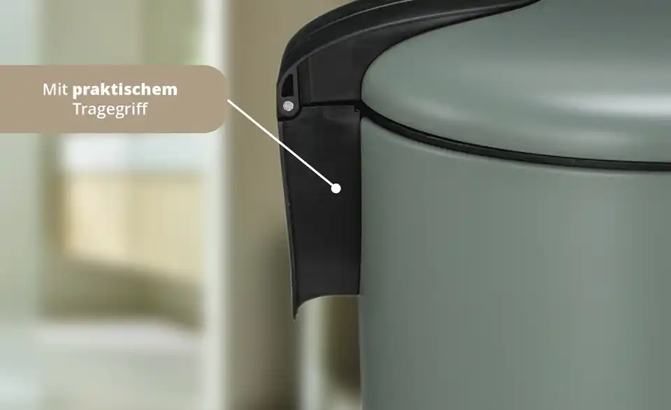 KHG Abfalleimer, Bild mit Text