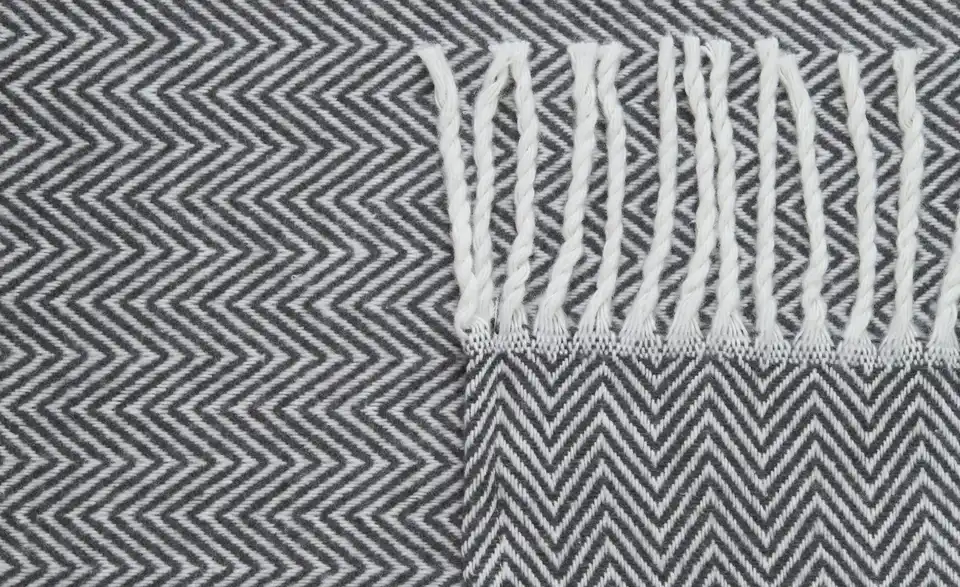 Wohnplaid Yatton, Detailansicht