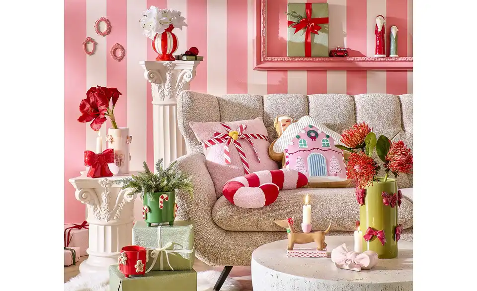 como Kissen Weihnachten, in Wohnsituation