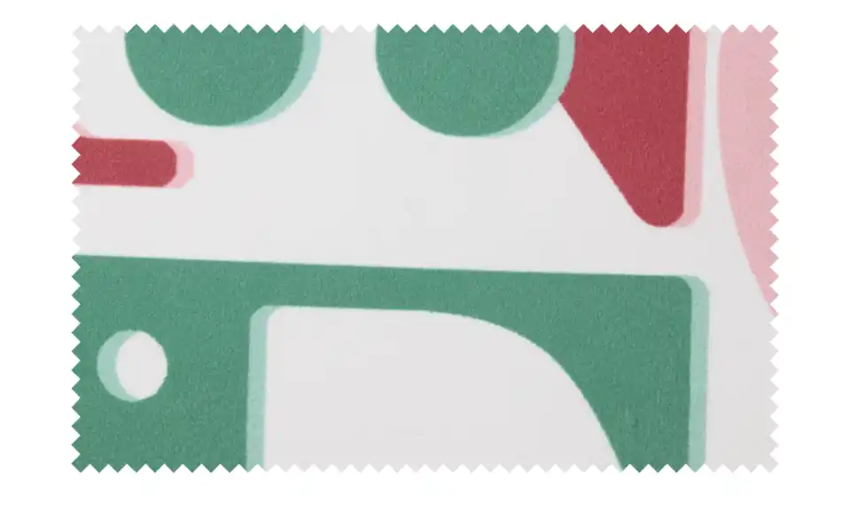 como Kissen Noel, Stoffstruktur