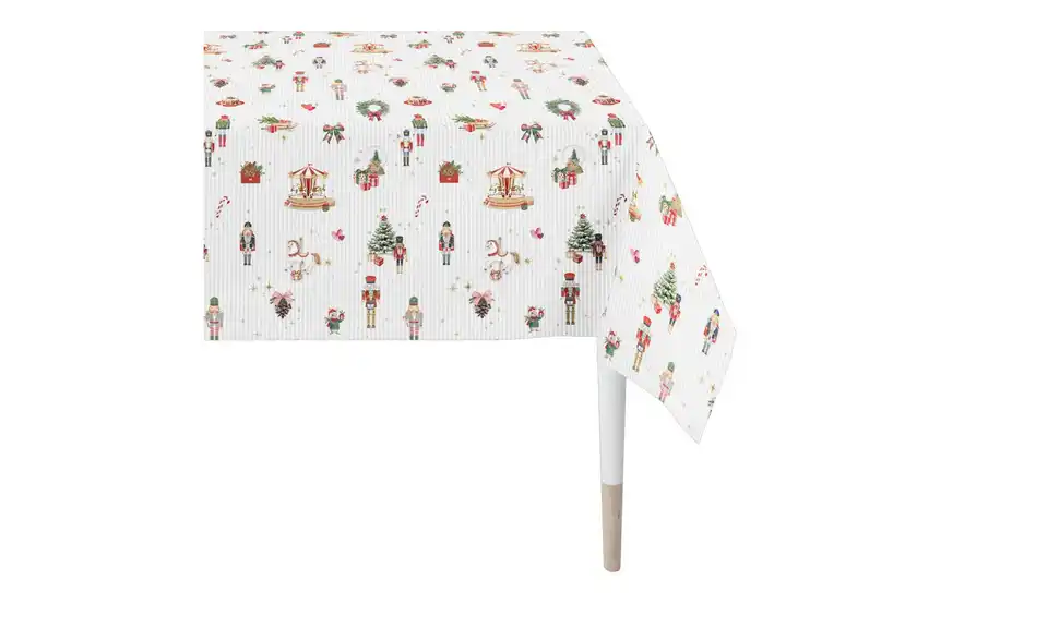 Apelt Tischdecke, Frontansicht