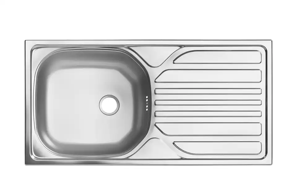 Küchenzeile mit E-Geräten, Detailansicht