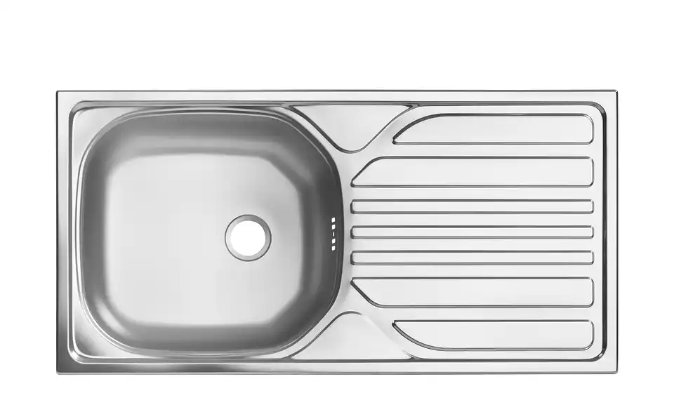 Küchenzeile mit E-Geräten, Detailansicht