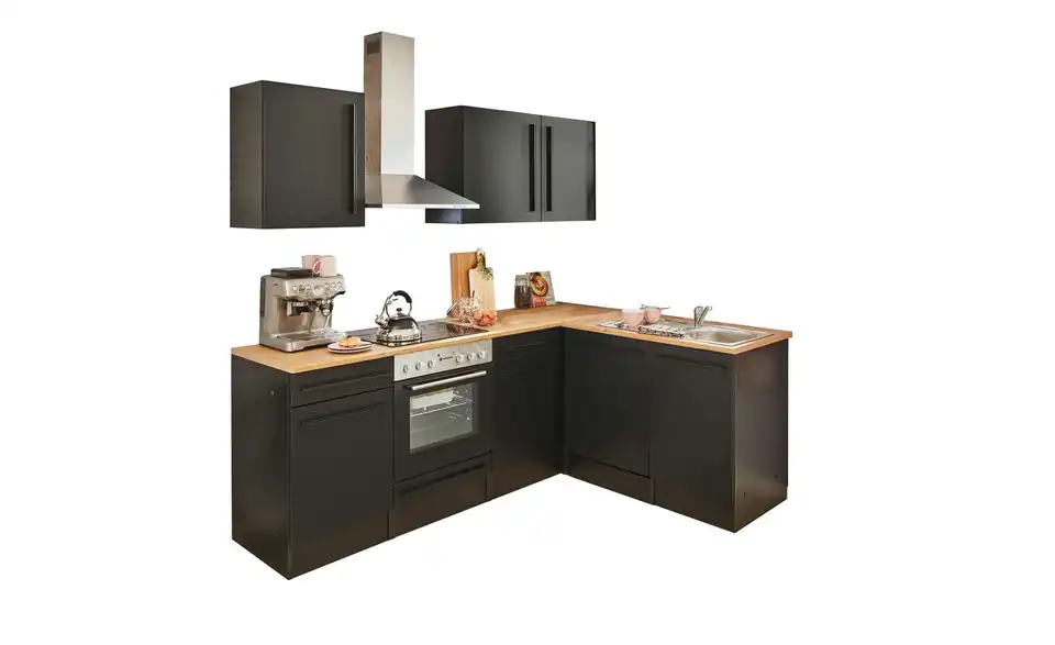 Küchenzeile mit E-Geräten, Perspektive