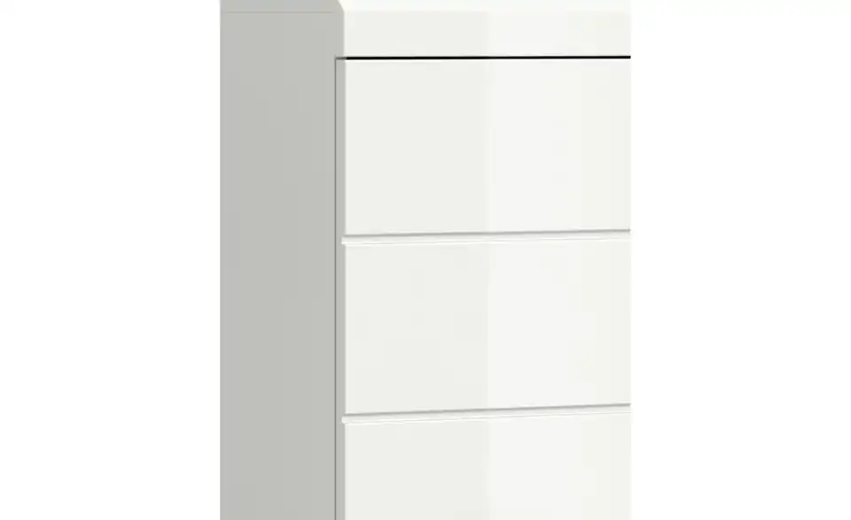 Badmöbel-Set SCHLOONSEE, 3 teilig, bestehend aus: Hochschrank, Waschbeckenunterschrank, Spiegelschrank Schloonsee, Detailansicht