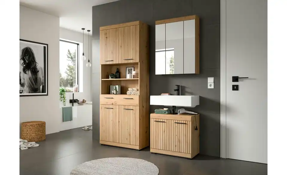Badkombination, in Wohnsituation