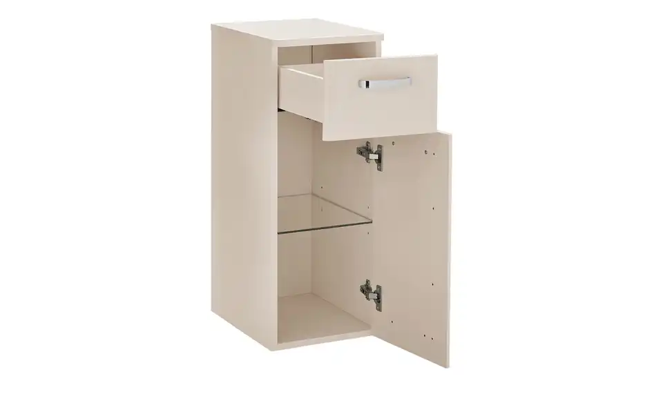 Bad-Unterschrank Lienz, geöffnet