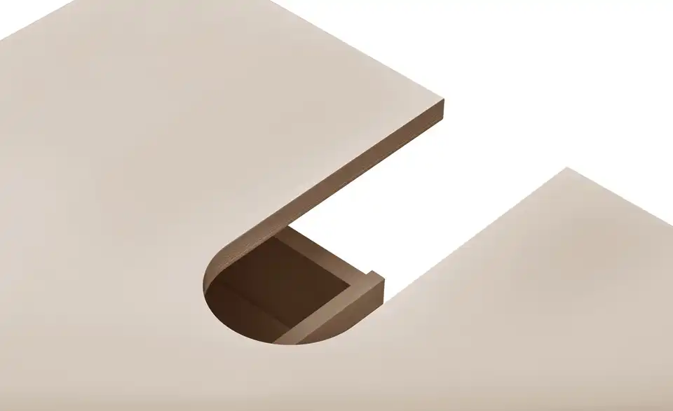 Waschbeckenunterschrank Lienz, Detailansicht