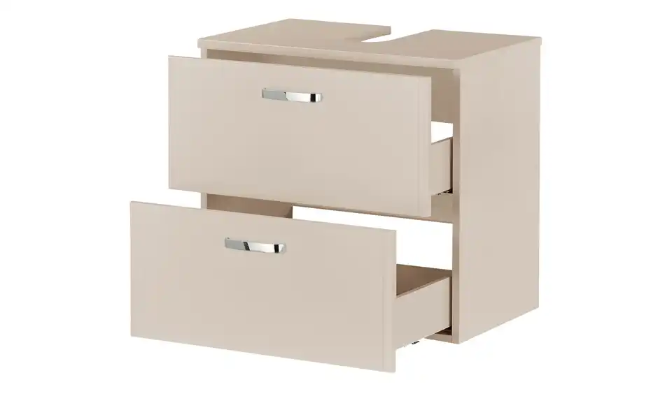 Waschbeckenunterschrank Lienz, geöffnet