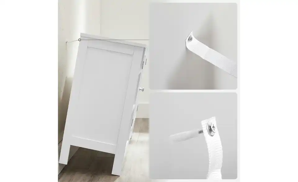 Waschbeckenunterschrank, Detailansicht