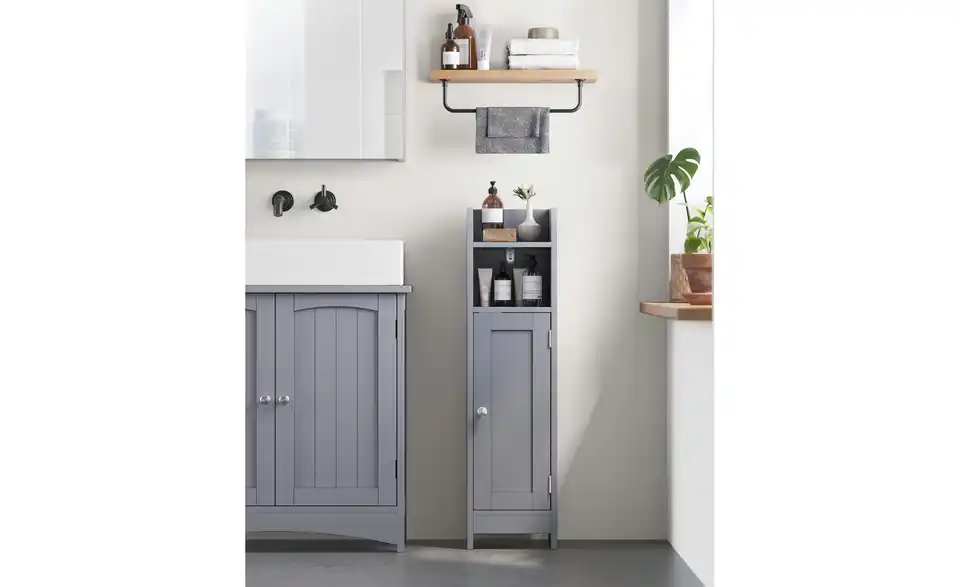 Bad-Hochschrank, in Wohnsituation