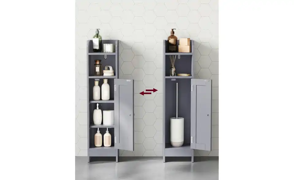 Bad-Hochschrank, Detailansicht