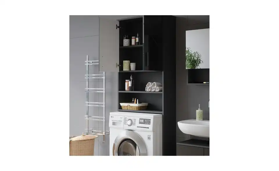 Waschmaschinenschrank, Detailansicht