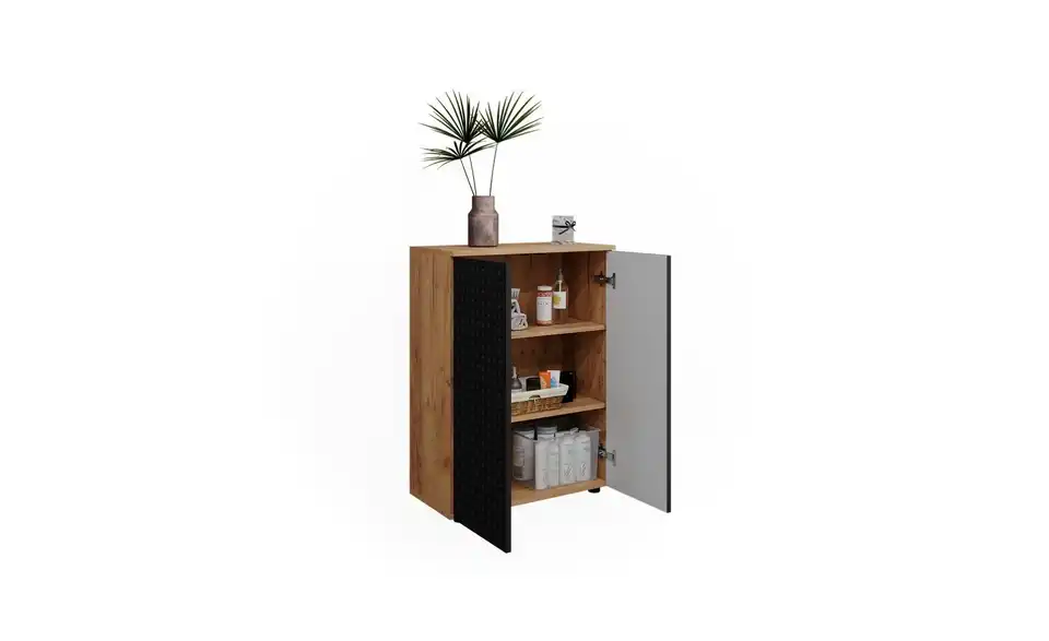 Midischrank, geöffnet