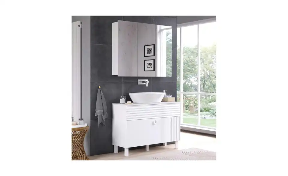 Waschbeckenunterschrank, in Wohnsituation