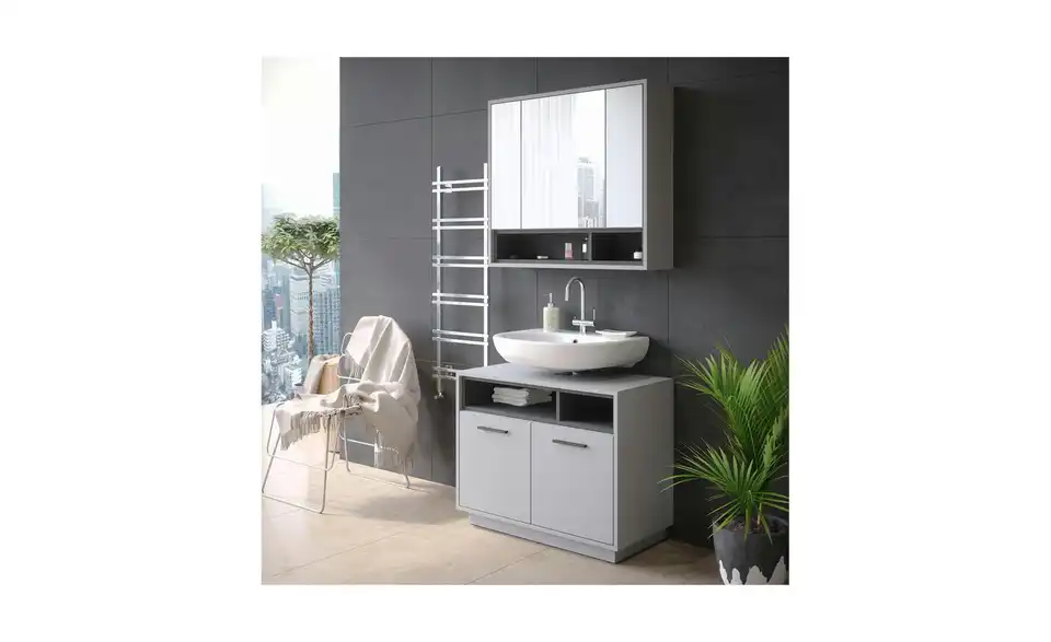 Waschbeckenunterschrank, in Wohnsituation