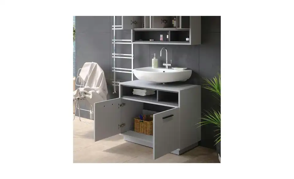 Waschbeckenunterschrank, Detailansicht