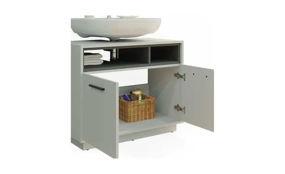 Waschbeckenunterschrank, Detailansicht