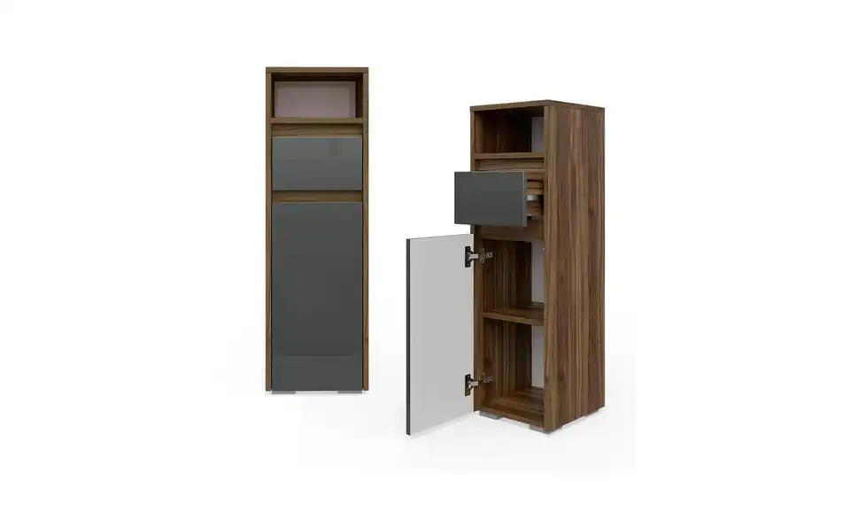 Midischrank, geöffnet