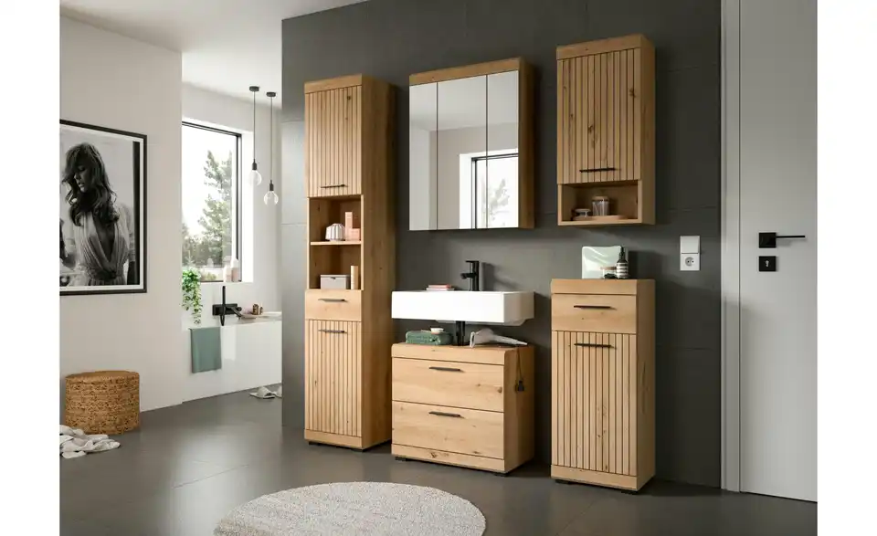 Waschbeckenunterschrank, in Wohnsituation