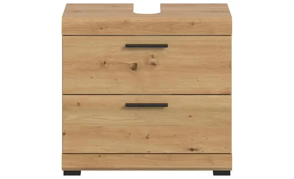 Waschbeckenunterschrank, Frontansicht