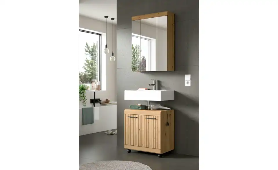 Waschbeckenunterschrank, in Wohnsituation