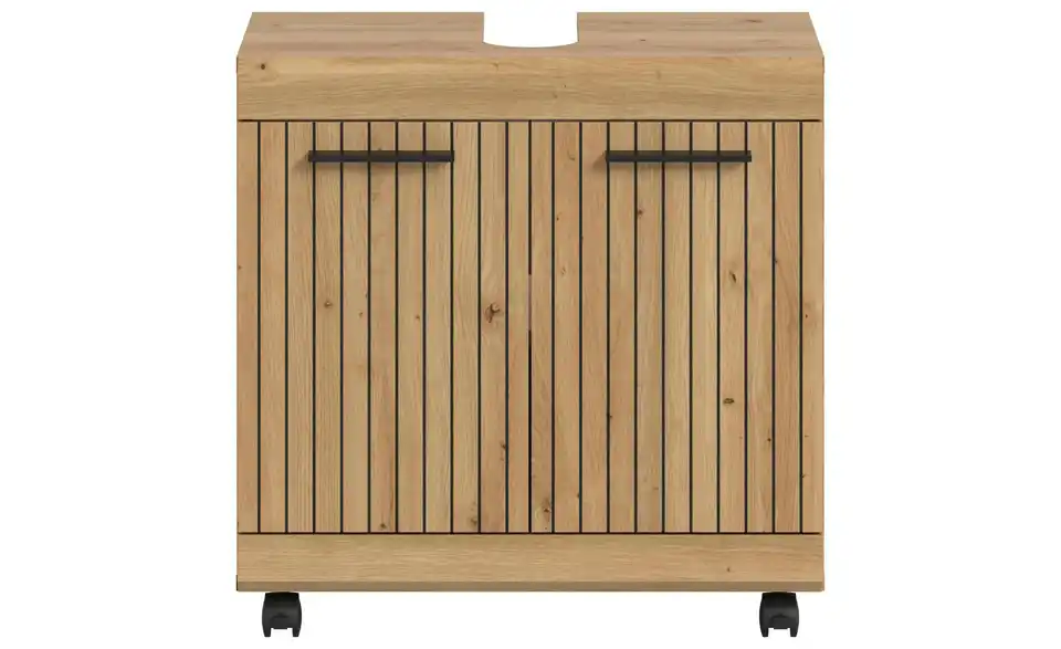 Waschbeckenunterschrank, Frontansicht