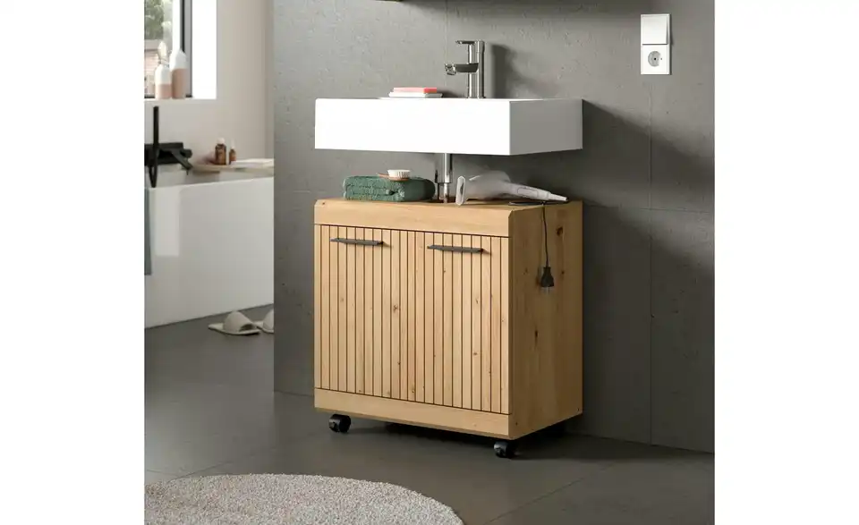 Waschbeckenunterschrank, in Wohnsituation