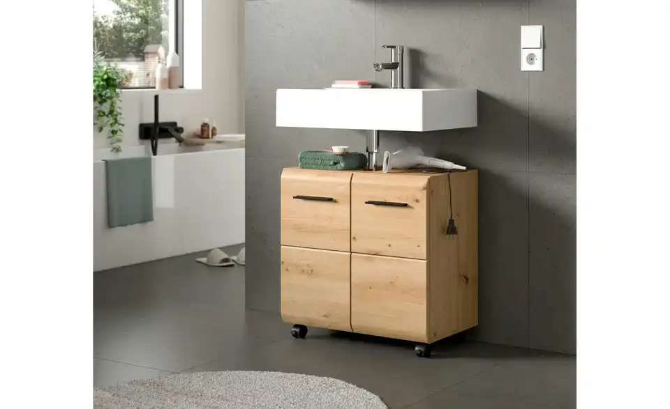Waschbeckenunterschrank, in Wohnsituation