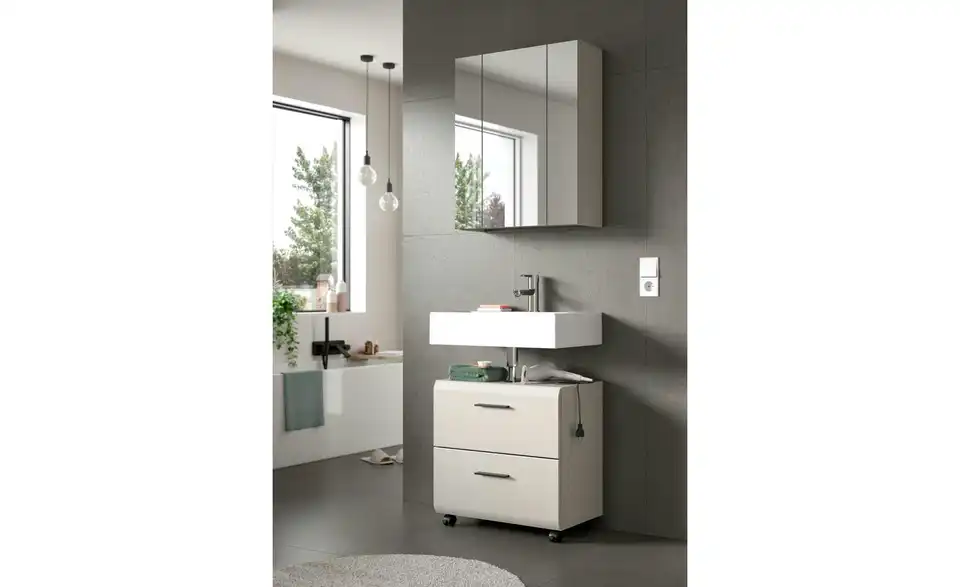 Waschbeckenunterschrank, in Wohnsituation