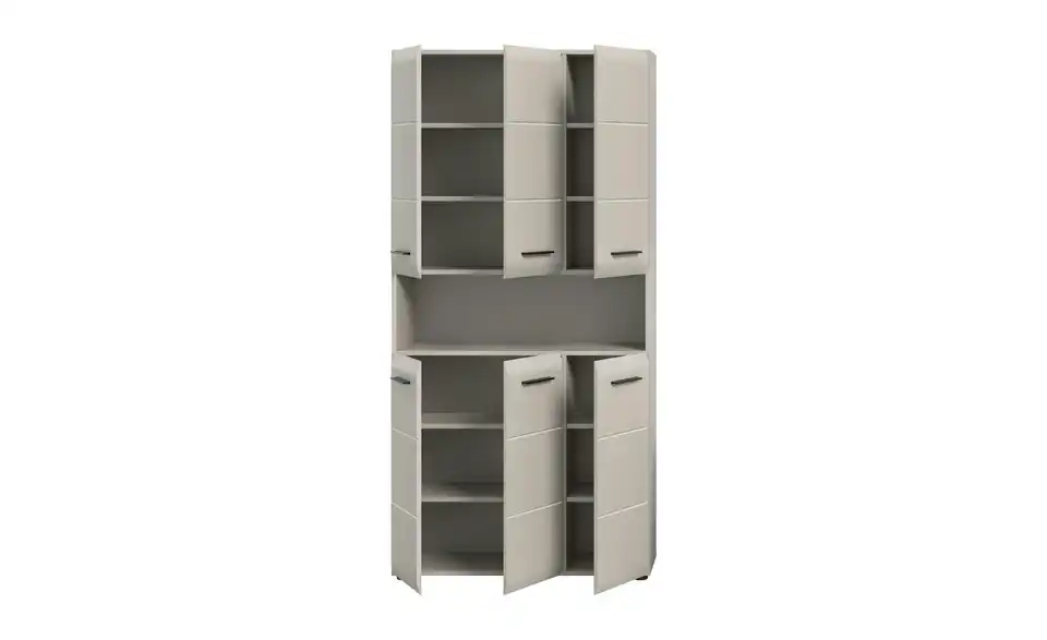 Hochschrank, geöffnet