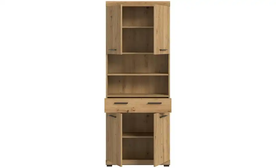 Hochschrank, geöffnet