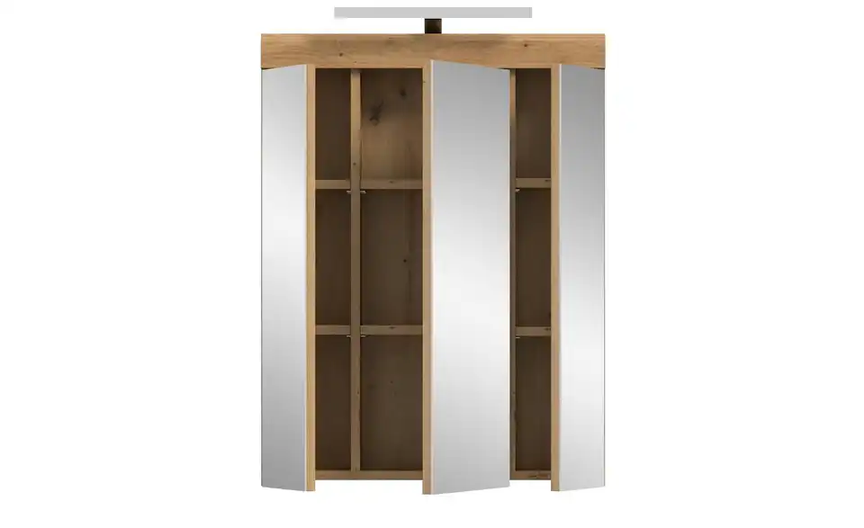 Spiegelschrank, geöffnet