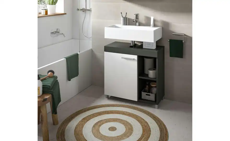 Waschbeckenunterschrank, in Wohnsituation