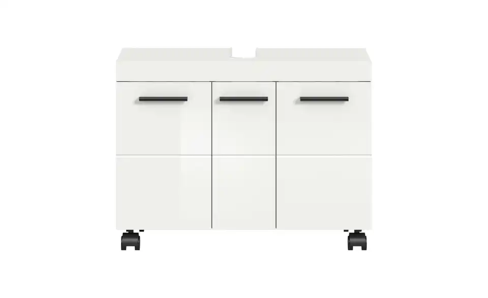Waschbeckenunterschrank, Frontansicht