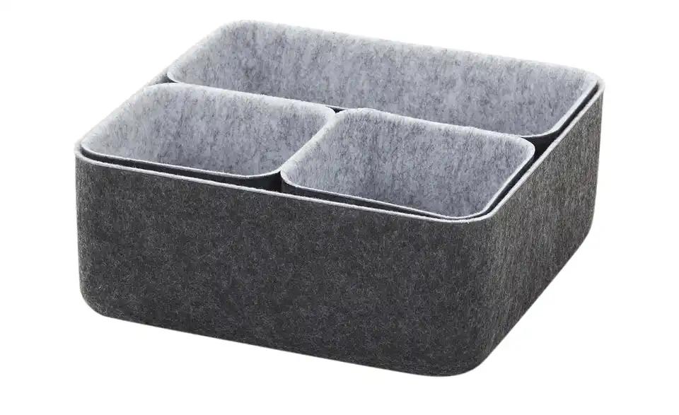 Filzkörbe, 4er Set, Perspektive
