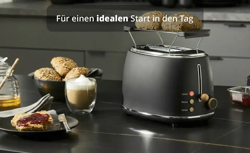 KHG Toaster TO-850 MSH, Bild mit Text