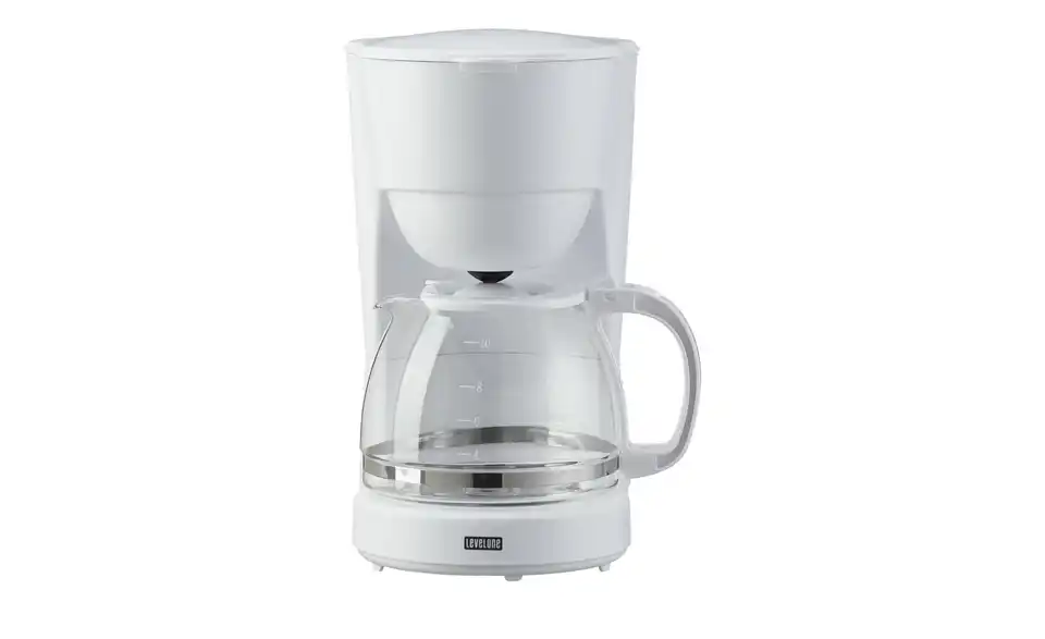 levelone Kaffeemaschine KA-132W, Frontansicht