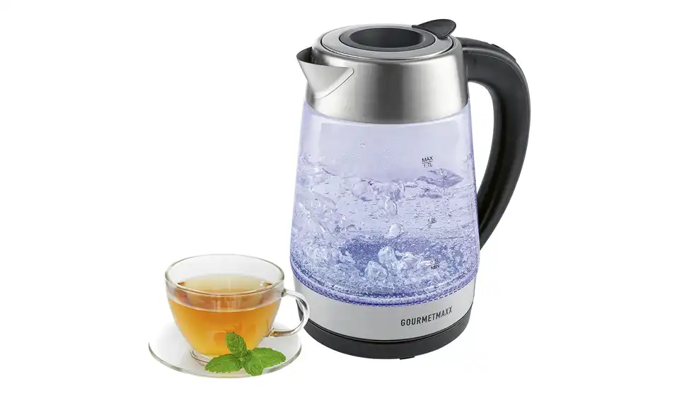GourmetMaxx Glas-Wasserkocher 19115, in Wohnsituation