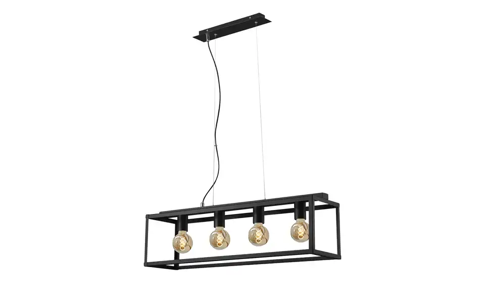 Briloner Pendelleuchte 4flg, Beleuchtet