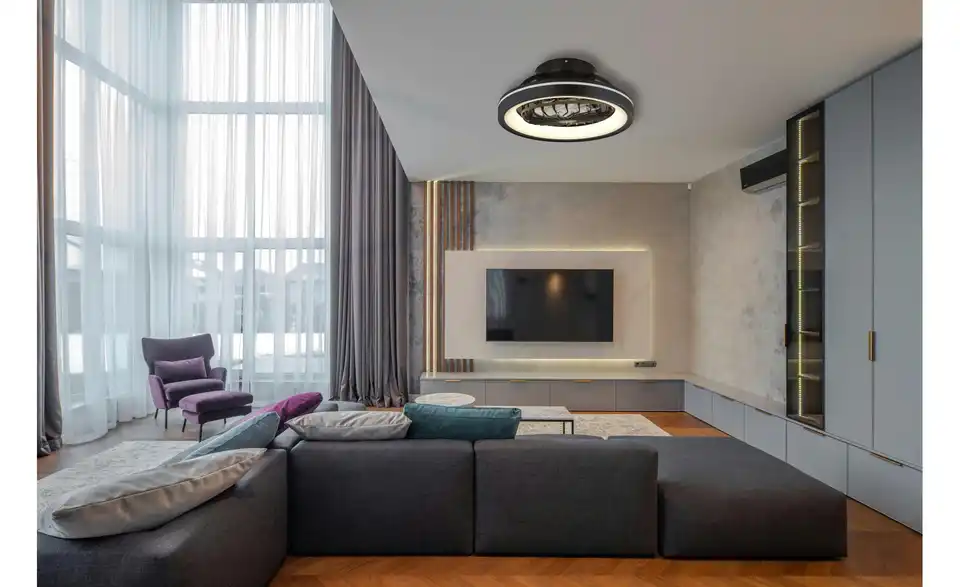 Globo Lighting Deckenventilator, in Wohnsituation