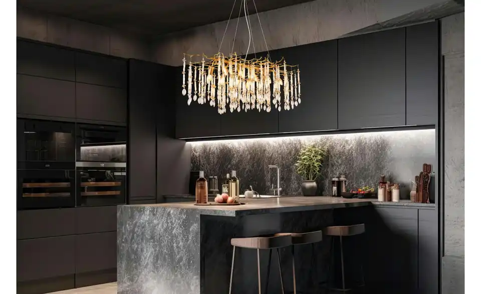 Globo Lighting Luster, in Wohnsituation