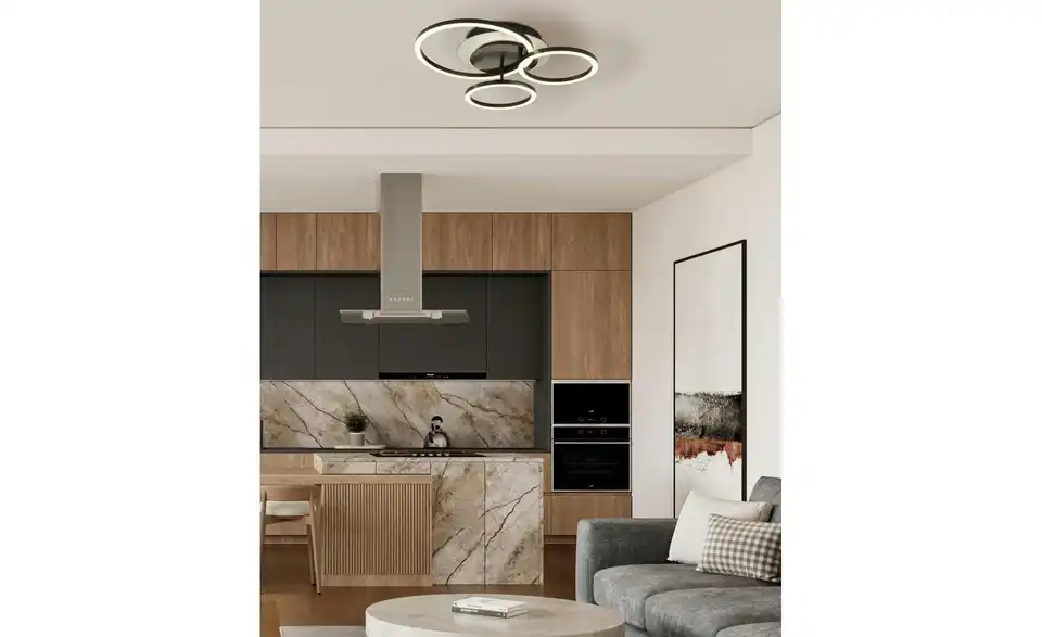 Globo Lighting Deckenleuchte, in Wohnsituation