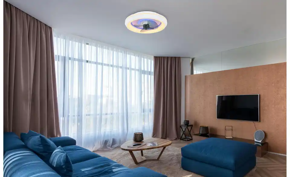 Globo Lighting Deckenventilator, in Wohnsituation